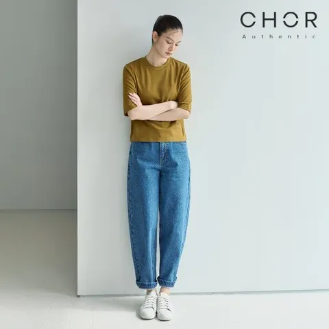 코어 어센틱 25FW 배럴레그 컬러데님