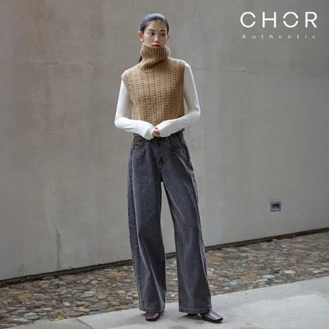 코어 어센틱 25FW 틴업 패널 기모 데님