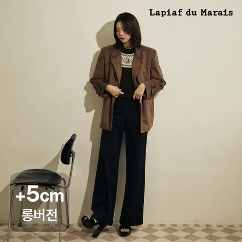 롱)라삐아프 25FW 윈터 기모 솔리드 팬츠 3종 롱버전 [런칭 가격 89,900원]