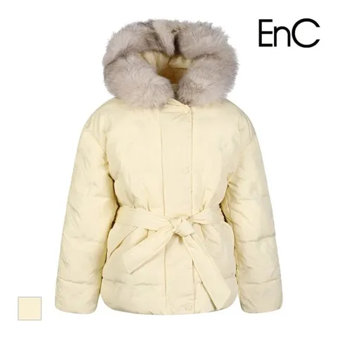 [ENC] 폭스 풀스킨자수 구스다운_ENJD34T53AYE