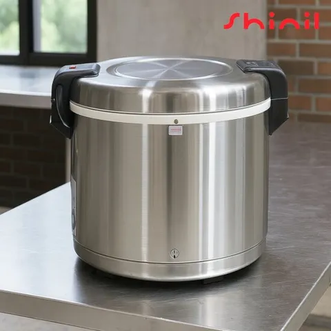 신일 SEJ-25000 대용량 50인용 보온밥통 스테인리스 내솥