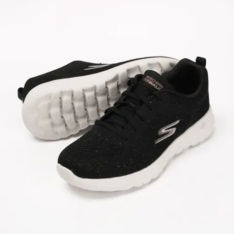 스케쳐스 운동화 고워크 조이 여성 런닝화 블랙/로즈골드 124640BKRG