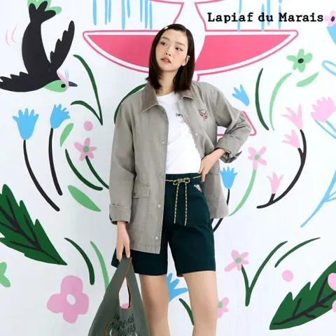 라삐아프 샬롯에디션 25FW 로프 카고 숏츠 1종