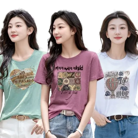 알트베니 레이디 인견 티셔츠 3종