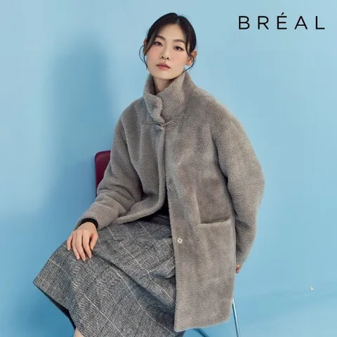 브리엘 FAUX 무스탕 코트 1종 [런칭 가격 99,900원]