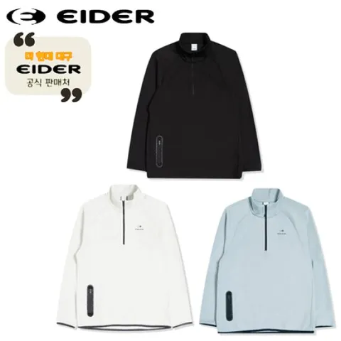 [아이더] DMU22201 QUARTS (쿼츠)   남성 짚업 티셔츠