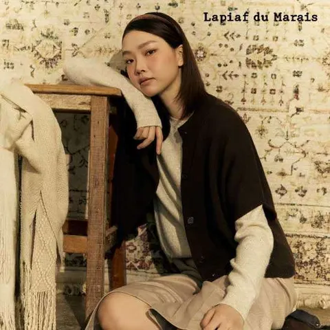 라삐아프 울혼방 시퀸 라운드 풀오버 3종