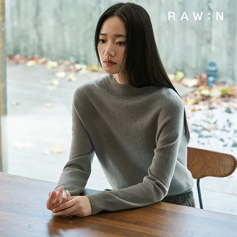 로우앤 25FW 호주산울100 홀가먼트 니트 3종