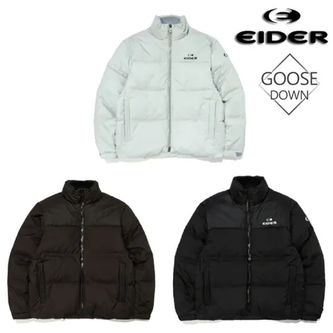 아이더 [택가 429,000원] 남성 써큘라트 방수 가능한 3레이어 푸퍼 구스다운 자켓 DMW24541