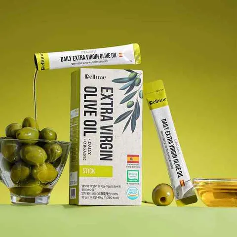 델브미 유기농 데일리 엑스트라버진 올리브오일 100% 스틱 올리브유 1입