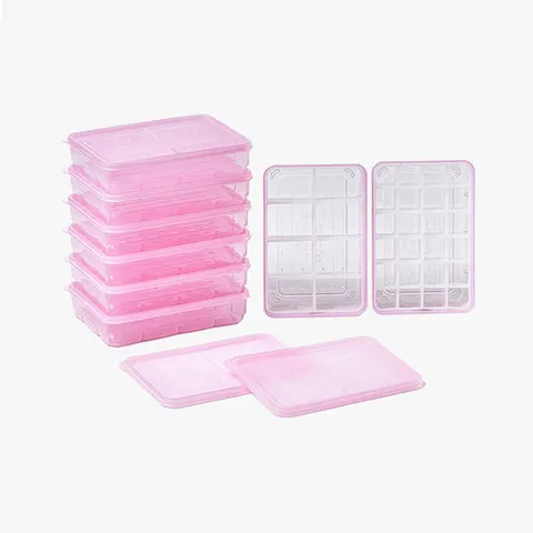 [땡스소윤]땡스소윤 냉동실 전용 밀폐용기 7호+칸칸이세트