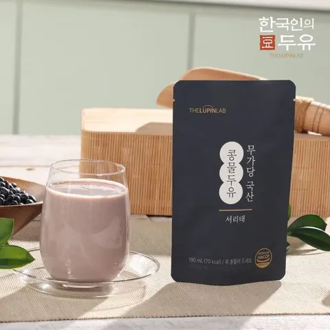 국산 서리태 100% 무가당 국산 서리태 콩물두유 1박스(20팩)*3박스 총 60팩