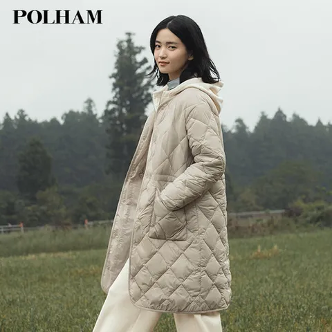 폴햄 25FW 여성 퀼팅 롱점퍼 1종