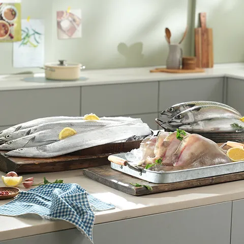 살로만 순살 생선 3종 26팩(갈치 8팩, 고등어 8팩, 가자미 10팩)