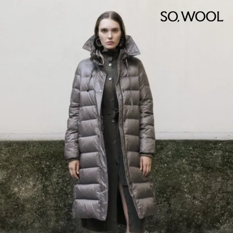 쏘울 25FW 후드 헝가리 롱 구스다운