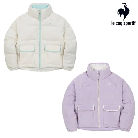 [르꼬끄][70% OFF][드롭드롭드롭X르꼬끄] 코듀로이 덕다운 QO422ODJN5