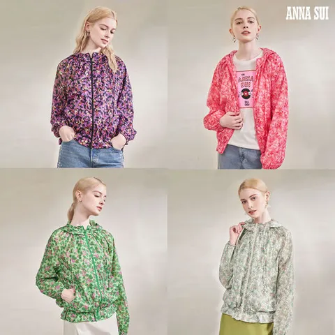 24SS 팬시 베리 프린트 라이트 점퍼