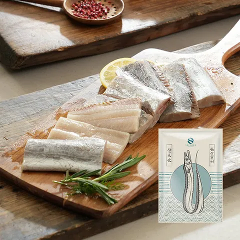 살로만 가시제거 순살 갈치 8팩(총 560g)