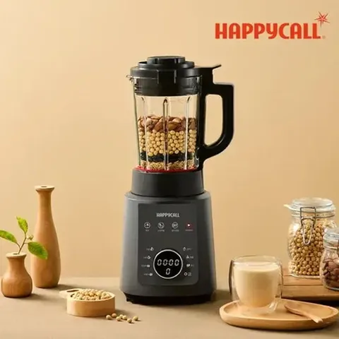 해피콜 TV홈쇼핑 히트상품 올인원 사계절 초고속 블렌더 (블렌더+두유 죽제조기) HDBL-HAA1GR