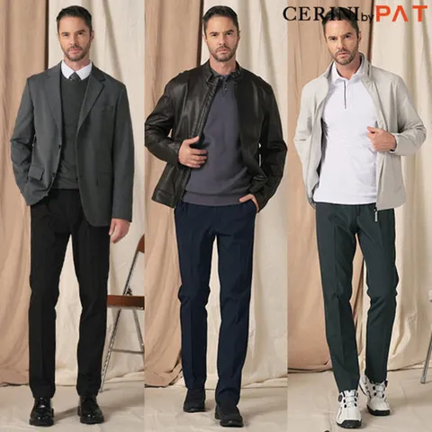 [세리니 바이 피에이티]CERINI by PAT 남성 가을 워셔블 팬츠3종