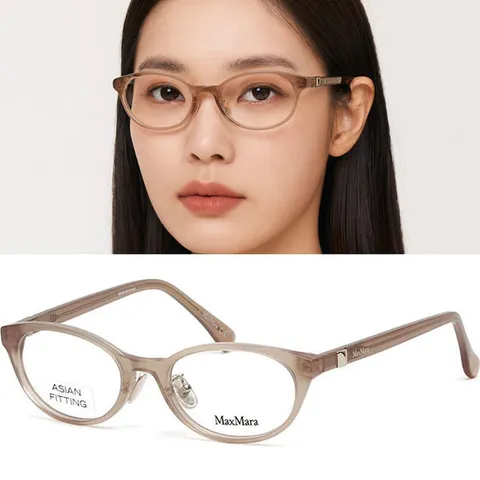 막스마라 안경테 MM5045D 045 라운드 아시안핏 뿔테 명품 패션