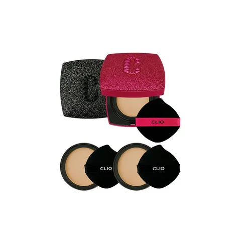 [클리오]쿠션 팩트 올뉴 마그넷 별빛 에디션 본품+리필 2개