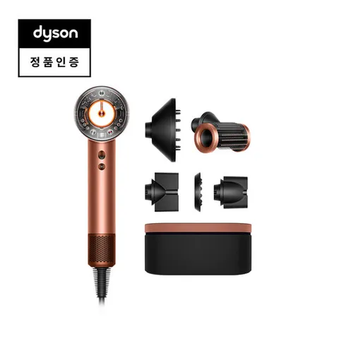 다이슨 슈퍼소닉 뉴럴 헤어드라이어 (앰버 실크/핑크 샴페인) +전용스탠드