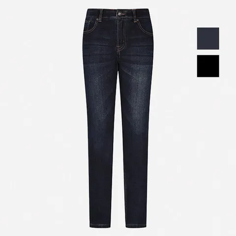 [뱅뱅] 여성 인밴드 기모 스키니 데님팬츠(NQI743)