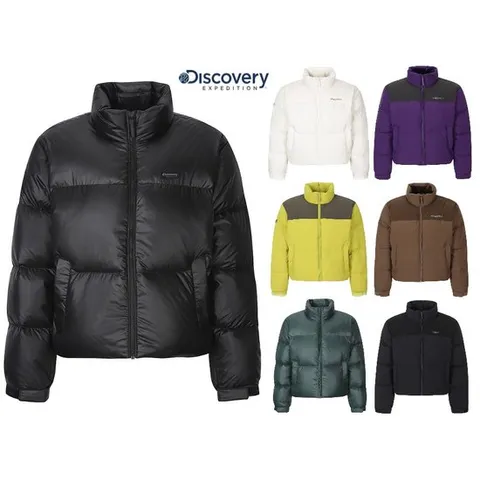 디스커버리 25년 F/W 여성 반슬리 다운 크롭 숏패딩 DWDJ8D056