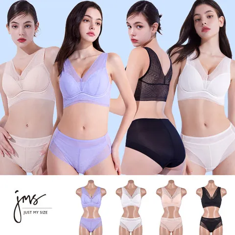 저스트마이사이즈 에어라이트 브라팬티 4세트(JM097)
