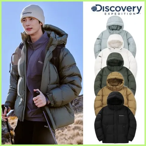 디스커버리 (DMDJ6A046) 남성 베른 고프코어 구스다운