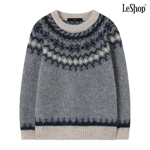 [르샵]노르딕 윈터 클래식 긴팔 니트 (DP4KT001A)