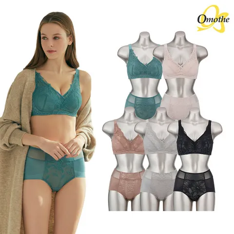 오모떼 소프트커브 실키터치 브라팬티 10종세트/B형