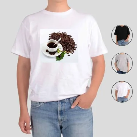 [에이치플러스몰]여성면티 단체복 열매 커플티 그림 디자인 커피