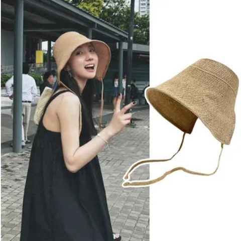 벙거지 버킷햇 라탄 모자 왕골 밀짚 여름 챙 넓은 햇빛 동남아 해외여행 여름 자외선차단 제주도 소품샵