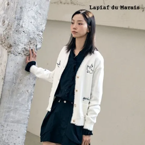 라삐아프 자수 아우터 가디건 1종 [런칭 가격 89,900원]