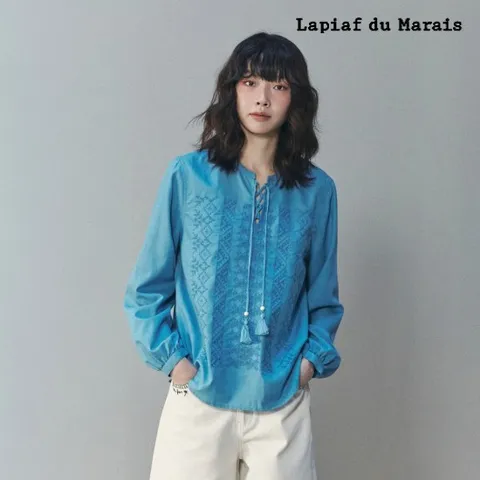 라삐아프 26SS 에스닉 블라우스 1종