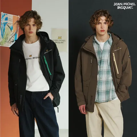 바스키아 26SS 남성 뉴 더블지퍼 바람막이 점퍼 1종