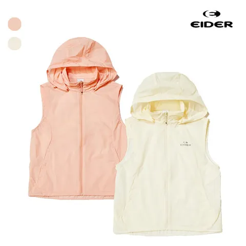 아이더 [택가 165,000원] 여성 윈디 홑겹 여름 경량 조끼 여자여름조끼 여자등산조끼 DWM24689