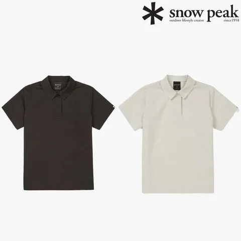 스노우피크 [택가 89,000원] 클랜드 우먼스 폴로 티셔츠 (S23MWDPS11)