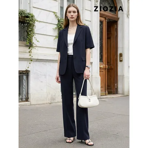[지오지아(우먼)][ZIOZIA W] 여성 데일리 썸머 셋업 수트 (AFE2K