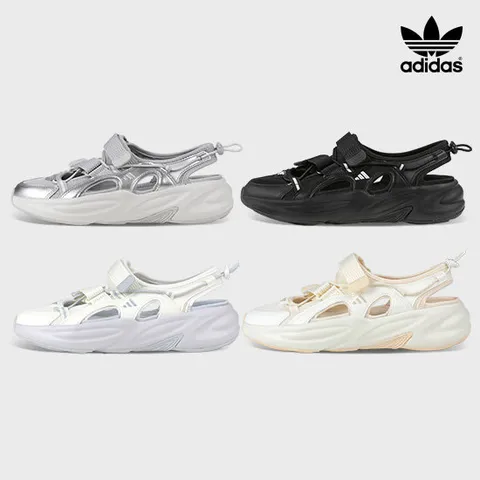 아디다스 오즈웨이브 여성 샌들 실버 메탈릭 4종 택일