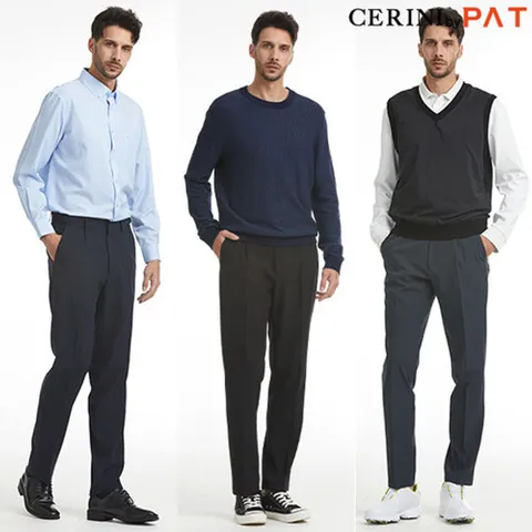 [CERINI by PAT][CERINI by PAT]26SS 남성 원턱 릴렉스 팬츠 3종