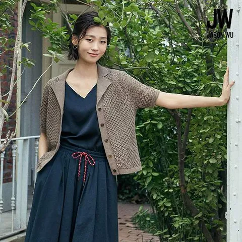 제이슨우 Willa 코튼 크로쉐 가디건 (3 COLORS) [런칭 가격 79,900원]