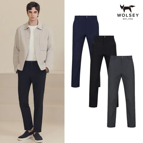 [울시] [울시] [26최신상] 울시 남성 썸머 골프 팬츠 3종