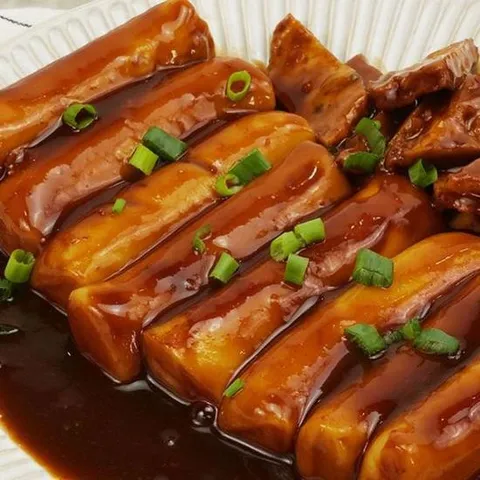 간편조리떡볶이 맛있는 쌀떡 가래떡 짜장맛 떡볶이 밀키트 2인분