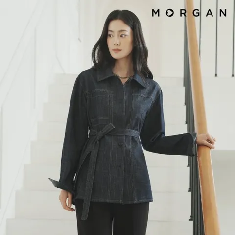 모르간 26FW 데님 재킷[런칭 가격 99,900원]