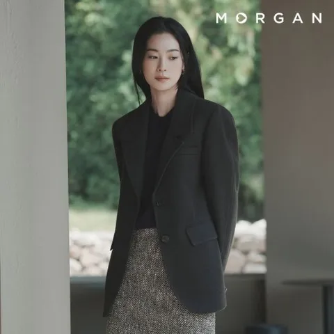 모르간 26FW 아틀리에 트윌 울 재킷