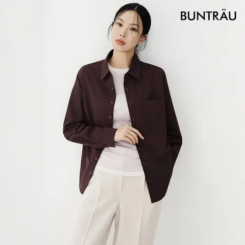 분트로이 26FW 360스트레치 스냅버튼 셔츠 2종