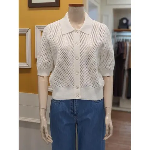 BCBG 세이브존01 릴리 크로쉐 가디건 B4B5K124_A